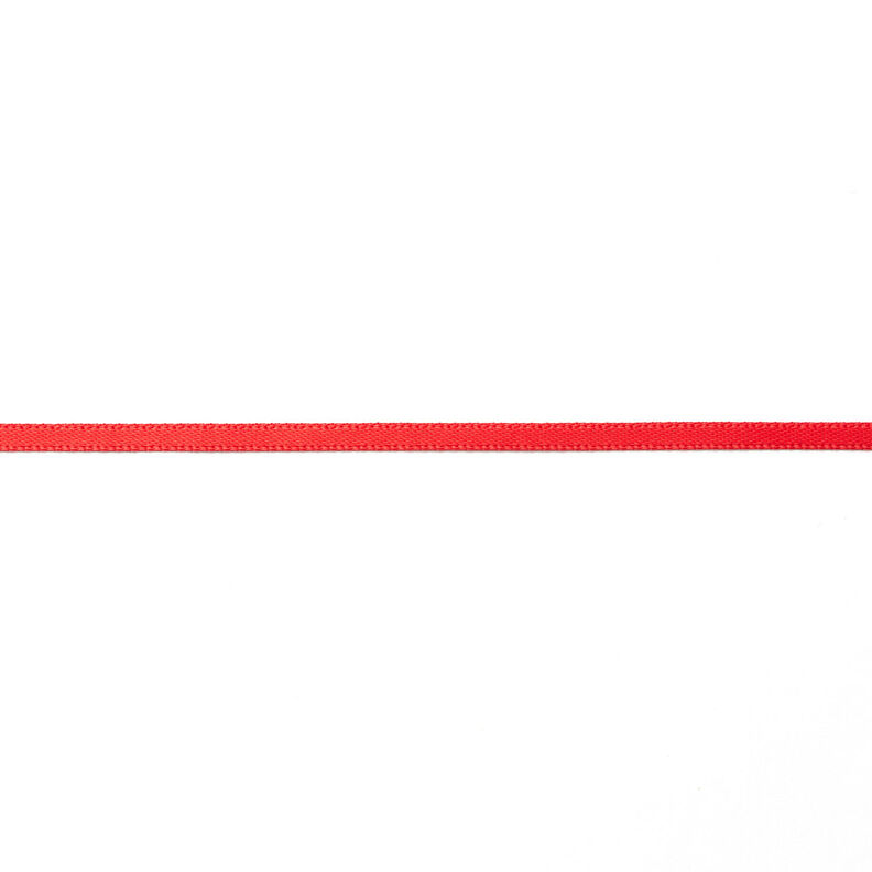 Ruban de satin [3 mm] – rouge,  image number 1