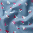 GOTS Batiste Voiliers | Tula – bleu jean, 