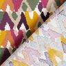 Tissu en coton Cretonne Imprimé ethnique – baies/moutarde,  thumbnail number 4