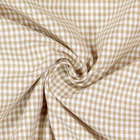 Tissu en coton Vichy à carreaux 0,2 cm – anémone/blanc, 