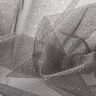 Tissu tulle scintillant – gris foncé/argent,  thumbnail number 3