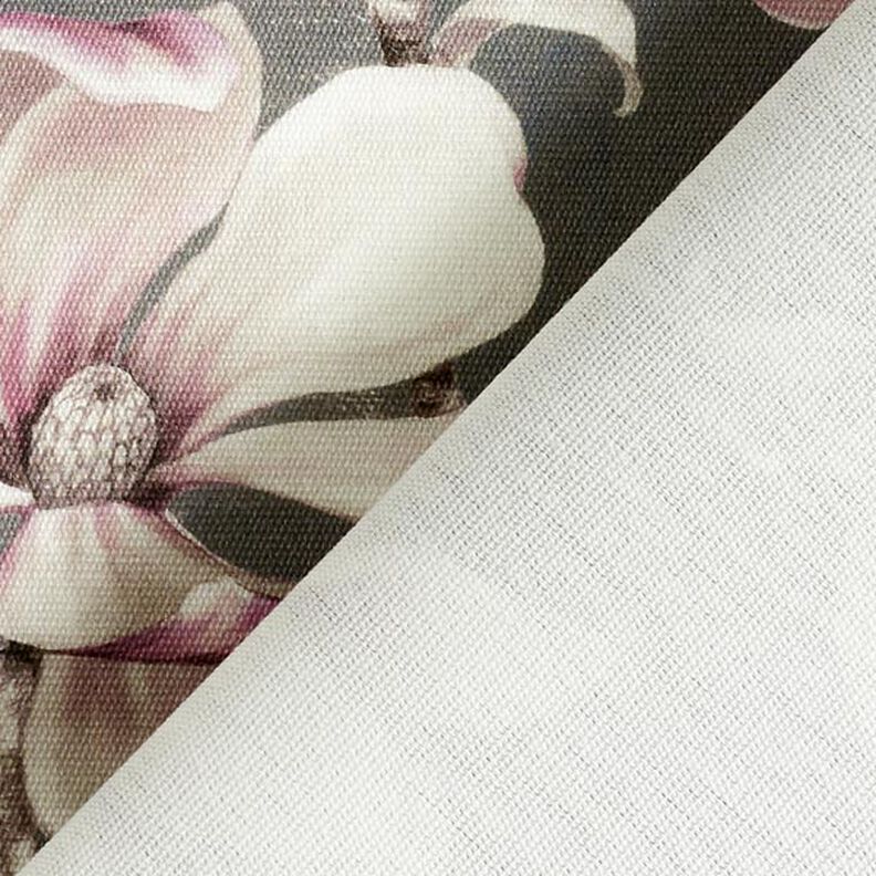 Tissu d’extérieur Canvas magnolias – gris,  image number 5