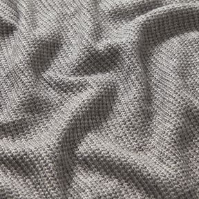 Grosses mailles chinées – gris, 