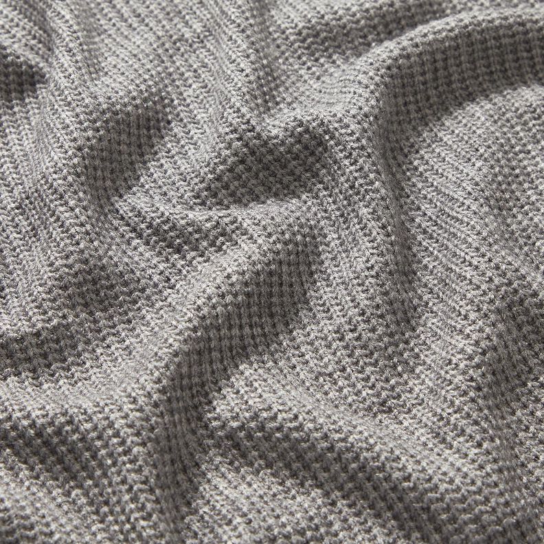Grosses mailles chinées – gris,  image number 2
