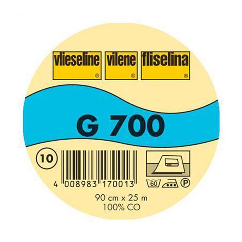G 700 Entoilage tissé polyvalent thermocollant | Vlieseline – noir,  image number 2