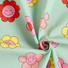 Coton enduit Fleurs joyeuses | Poppy Fabrics – menthe/jaune citron,  thumbnail number 4
