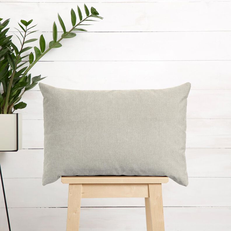 Tissu de rev&ecirc;tement structure fine &ndash; gris brume | Reste 100cm,  image number 6