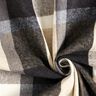 Tissu pour manteau Coton mélangé Tartan, gros carreaux – beige clair/argent ancien,  thumbnail number 3