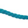 Cordelette en coton [ Ø 8 mm ] – bleu turquoise,  thumbnail number 1