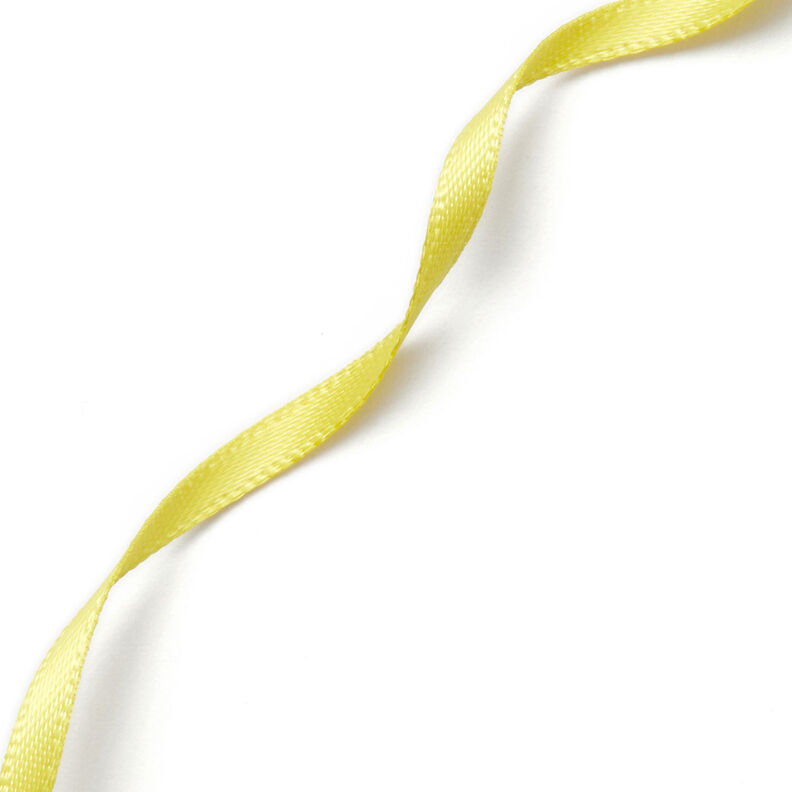Ruban de satin [3 mm] – jaune citron,  image number 3