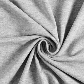 Jersey coton Medium Chiné – gris, 