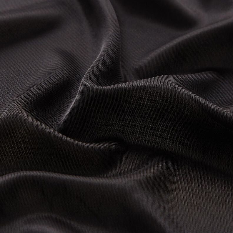 Wirkfutter Charmeuse Uni – noir,  image number 2