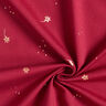 Jersey coton Fleurs Imprimé feuille – rouge bordeaux/cuivre,  thumbnail number 3