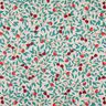 Tissu de décoration Semi-panama Jolis fruits – nature/pétrole,  thumbnail number 1