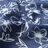 Chambray Fleurs d'été – bleu marine/écru,  thumbnail number 2