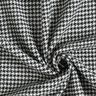 Tissu pour manteau Mélange de laine Motif pied-de-poule pailleté – noir/écru,  thumbnail number 3
