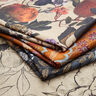 Tissu de décoration Semi-panama Feuilles paisley – gris bleu,  thumbnail number 5