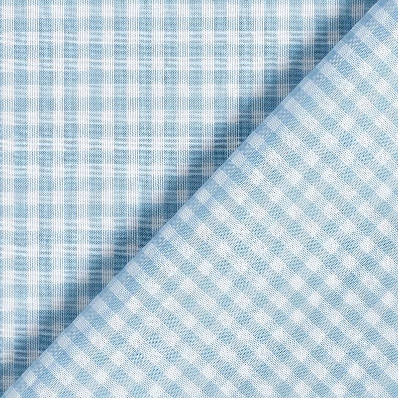 <h2>Seersucker Petit Carreau Bleu Clair &ndash; 100% Coton, Textur&eacute;</h2>,  image number 4