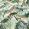 Tissu de décoration Sergé coton Feuilles de palmiers abstraites – sauge/ivoire,  thumbnail number 2