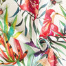 Tissu d’extérieur Canvas Fleurs exotiques – blanc/vert,  thumbnail number 3