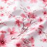 Jersey coton Fleurs de cerisier | Glitzerpüppi – blanc,  thumbnail number 1