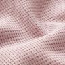 Mini Jersey de coton gaufré uni – vieux rose,  thumbnail number 3