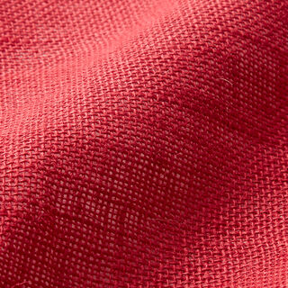 Tissu de décoration Jute Uni 150 cm – rouge, 
