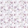 Tissu de décoration Popeline coton Papillons & Orchidées – violet pastel,  thumbnail number 1