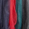 Tissu tulle scintillant – rouge/argent,  thumbnail number 6