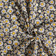 Tissu en coton Cretonne Marguerites éparses – noir/blanc,  thumbnail number 3