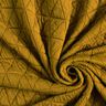 Jersey matelassé à losanges – jaune olive,  thumbnail number 3