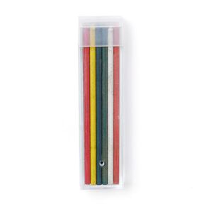 Mines de craie pour porte crayon multicolore [12 Pièces], 