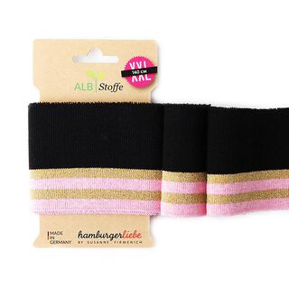 Bord-côtes Bio CUFF ME GLAM  [140 CM | 8 CM]  | Albstoffe | Hamburger Liebe, 