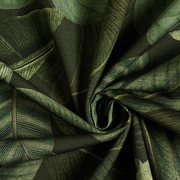 Tissu d’extérieur Canvas Feuilles de palmier – vert foncé,  image number 3