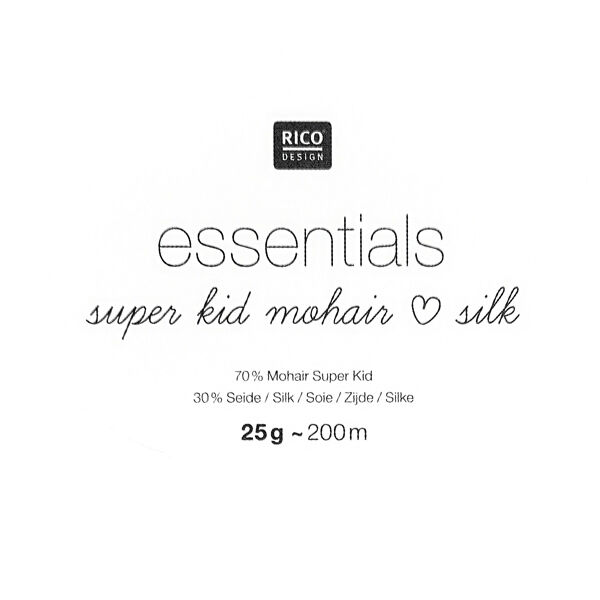 Essentials Super Kid Mohair Silk | Rico Design, 001,  image number 4