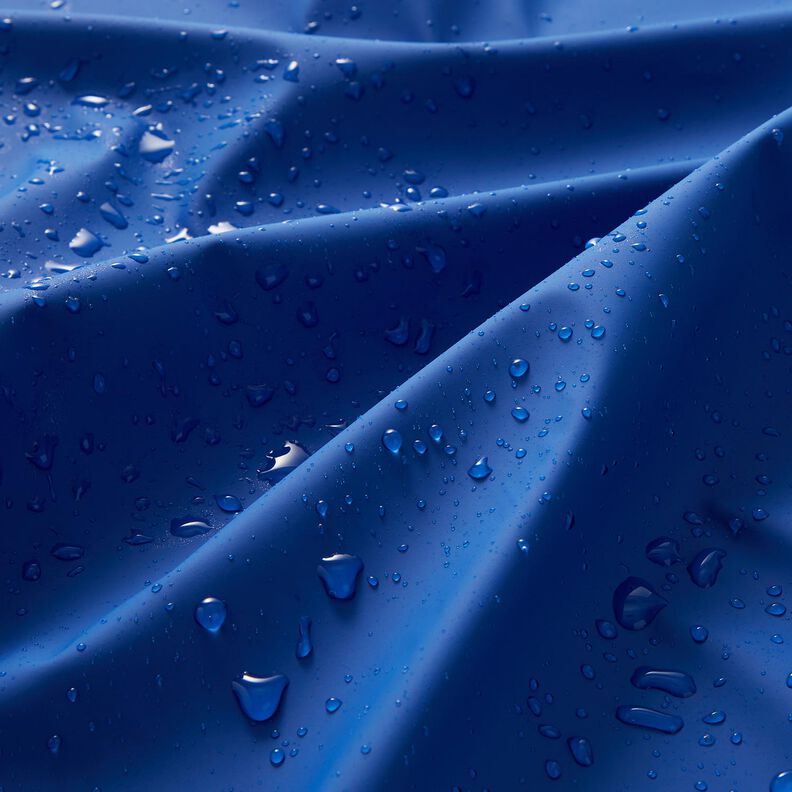 Tissu pour vestes de pluie uni – bleu roi,  image number 3