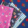 Jersey coton Tissu sous licence Lettres et fleurs Peppa Pig | ABC Ltd. – gris,  thumbnail number 5