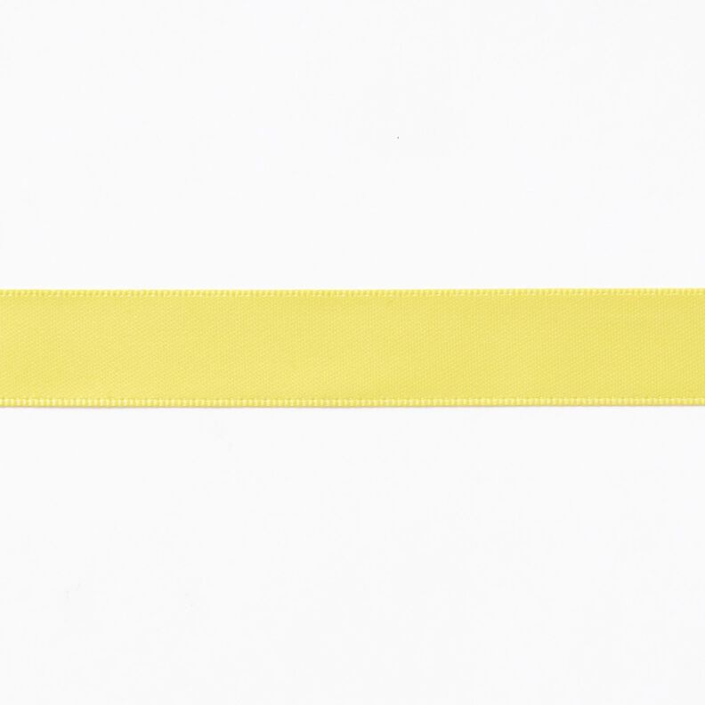 Ruban de satin [15 mm] – jaune citron,  image number 1
