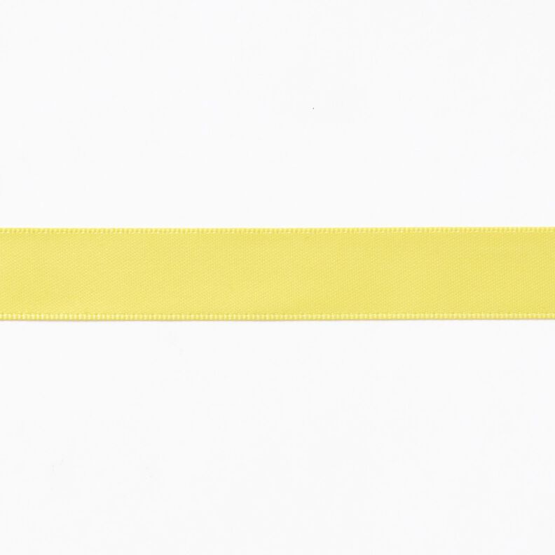 Ruban de satin [15 mm] – jaune citron,  image number 1
