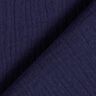 GOTS Tissu double gaze de coton | Tula – bleu marine,  thumbnail number 4