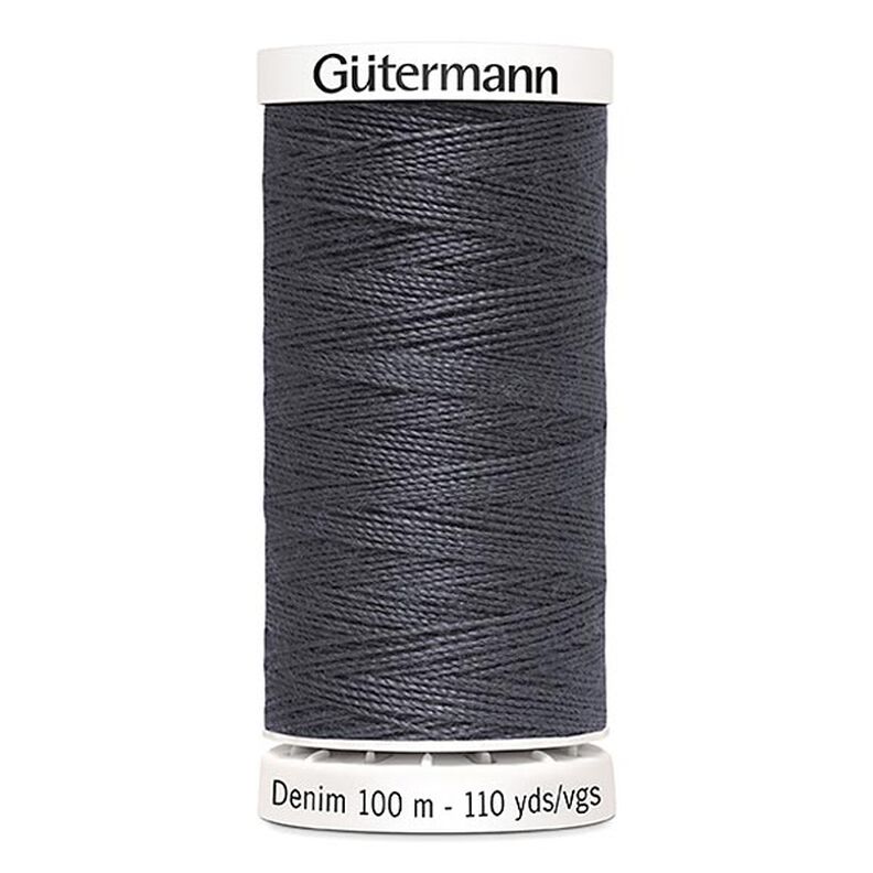 Fil jeans [9455] | 100 m  | Gütermann – gris,  image number 1