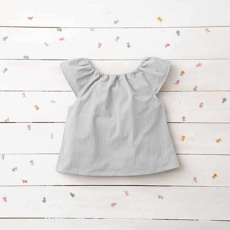 Tissu double gaze de coton – bleu clair, image number 8