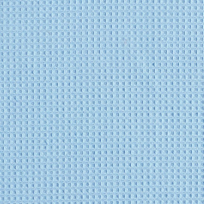Tissu éponge/Nid d’abeille Uni – bleu clair,  image number 1