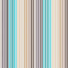 Extérieur Tissu pour chaise longue Rayures verticales 44 cm – noix de cajou/turquoise,  thumbnail number 1