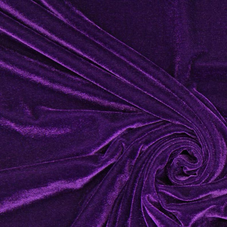 Velours stretch – lilas,  image number 1