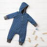 Tissu matelassé Jeans-Teddy – bleu acier,  thumbnail number 8