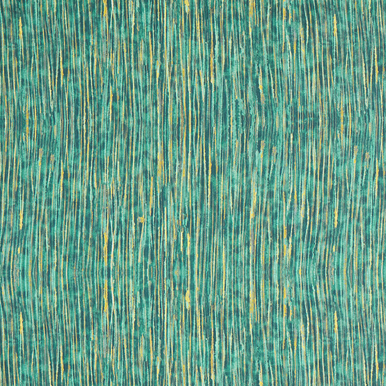 Tissu d’extérieur Canvas Rayures fines – pétrole, image number 1