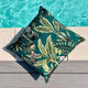 Tissu d’extérieur Canvas Singes capucin – vert,  thumbnail number 6