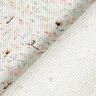 Jersey gaufré branches de fleurs – ivoire,  thumbnail number 4