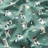 Jersey coton Pingouin, ours polaire et bonhomme de neige – roseau,  thumbnail number 2